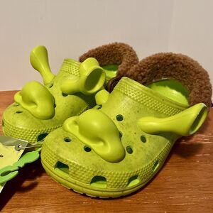 Crocs Classic Clog Dreamworks Shrek Kids Lime Punch C11 Rare Limited 209378-3TX